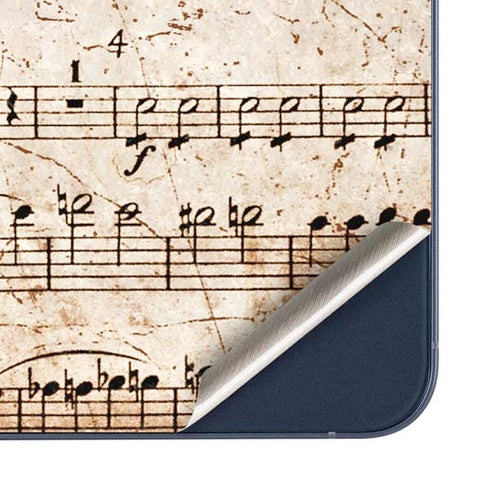 Antique Notes Galaxy A35 5G Skin